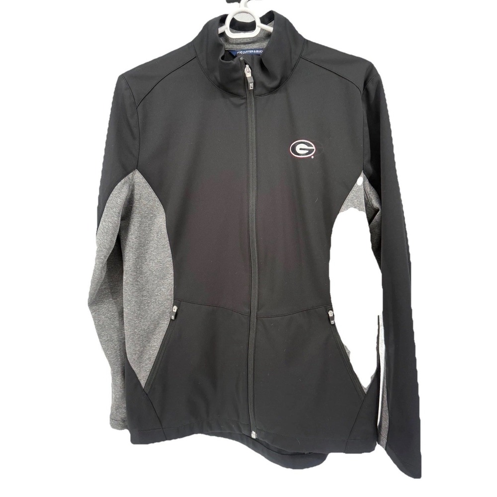 Cutter & Buck Georgia Bulldogs Jacket Womens Full Zip Athletic Sport M UGA DAWGS